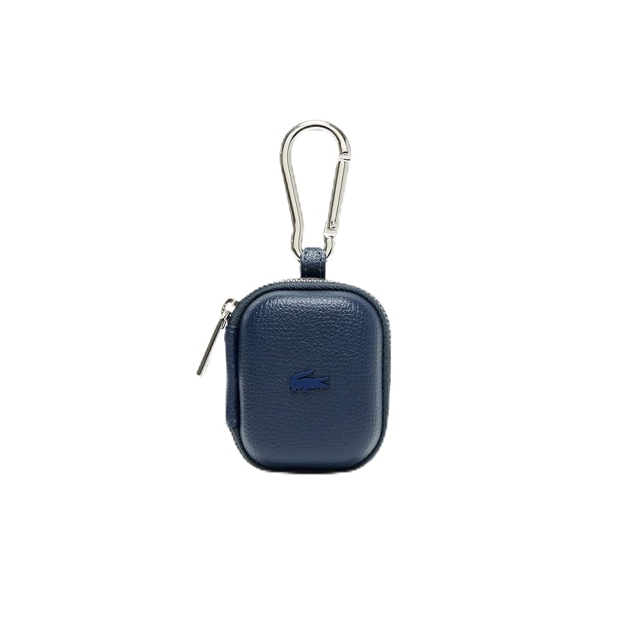 LACOSTE イヤホンケース NH1430KP ネイビー Amazon | [ラコステ] NH1430 イヤホンケース レザー 小物入れ